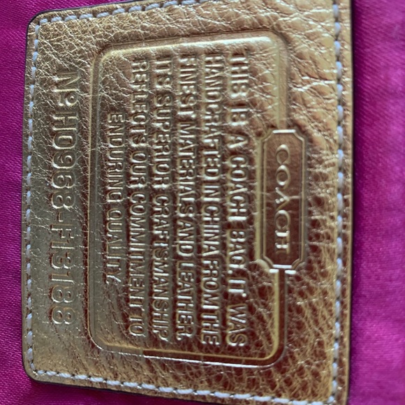 Coach Tattersall Graffiti purse LIMITED EDITION - Picture 6 of 6